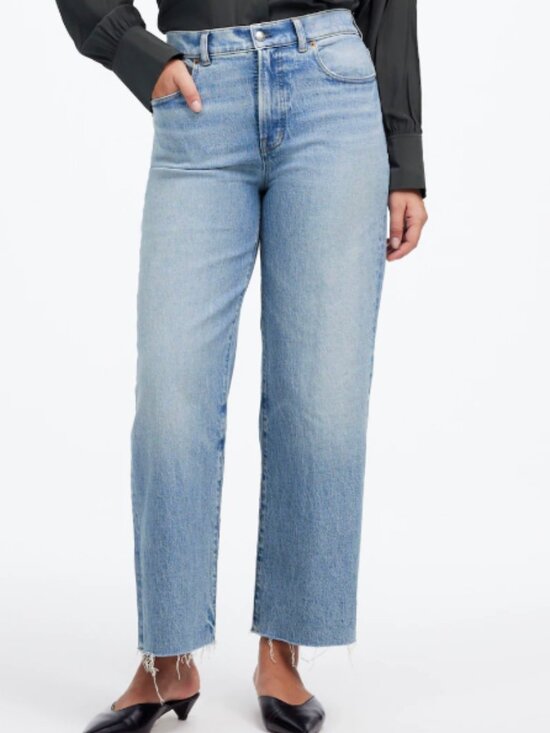 Madewell Denim - Madewell The Perfect Vintage Wide-Leg Crop Jean size 27